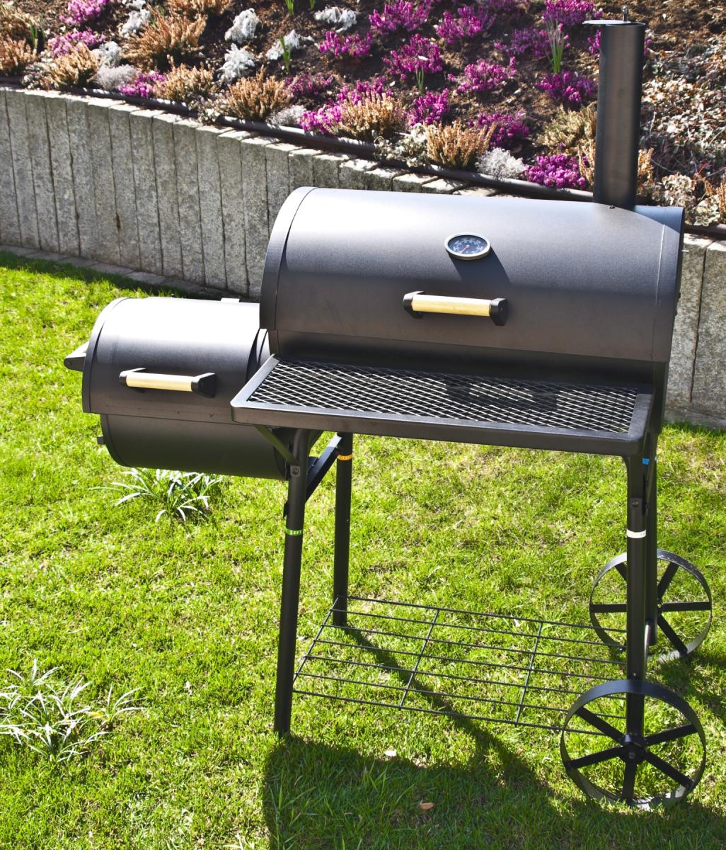 El Fuego Smoker-Holzkohlegrill Dakota