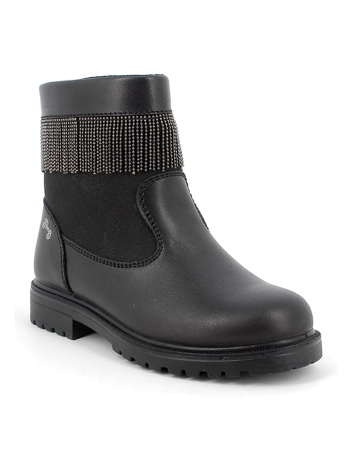 Primigi Leder-Boots in Schwarz günstig kaufen