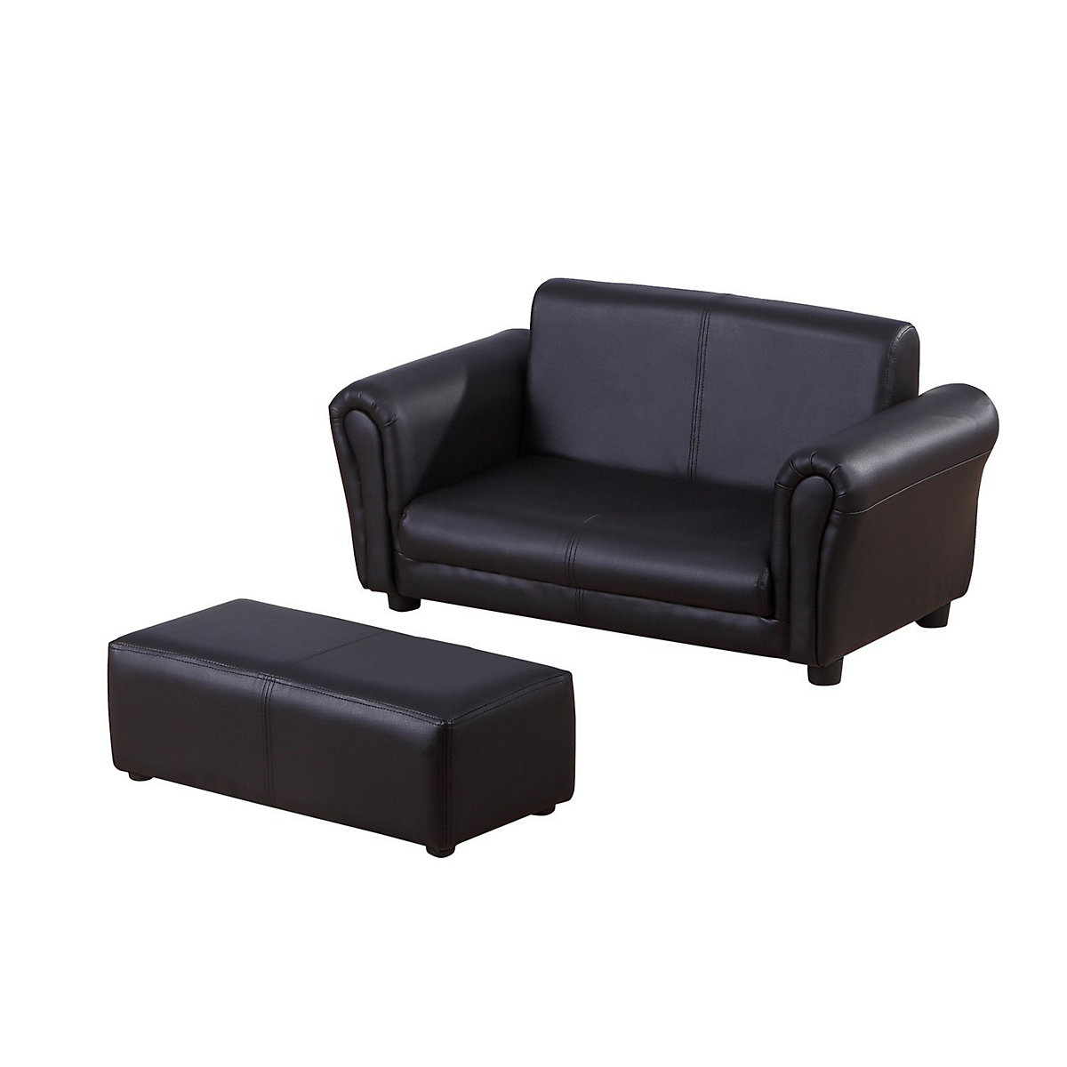 Kindersofa mit Hocker