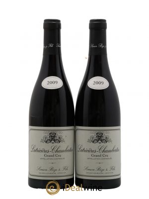 Latricières-Chambertin Grand Cru Simon Bize & Fils  2009 - Lot de 2 Bouteilles