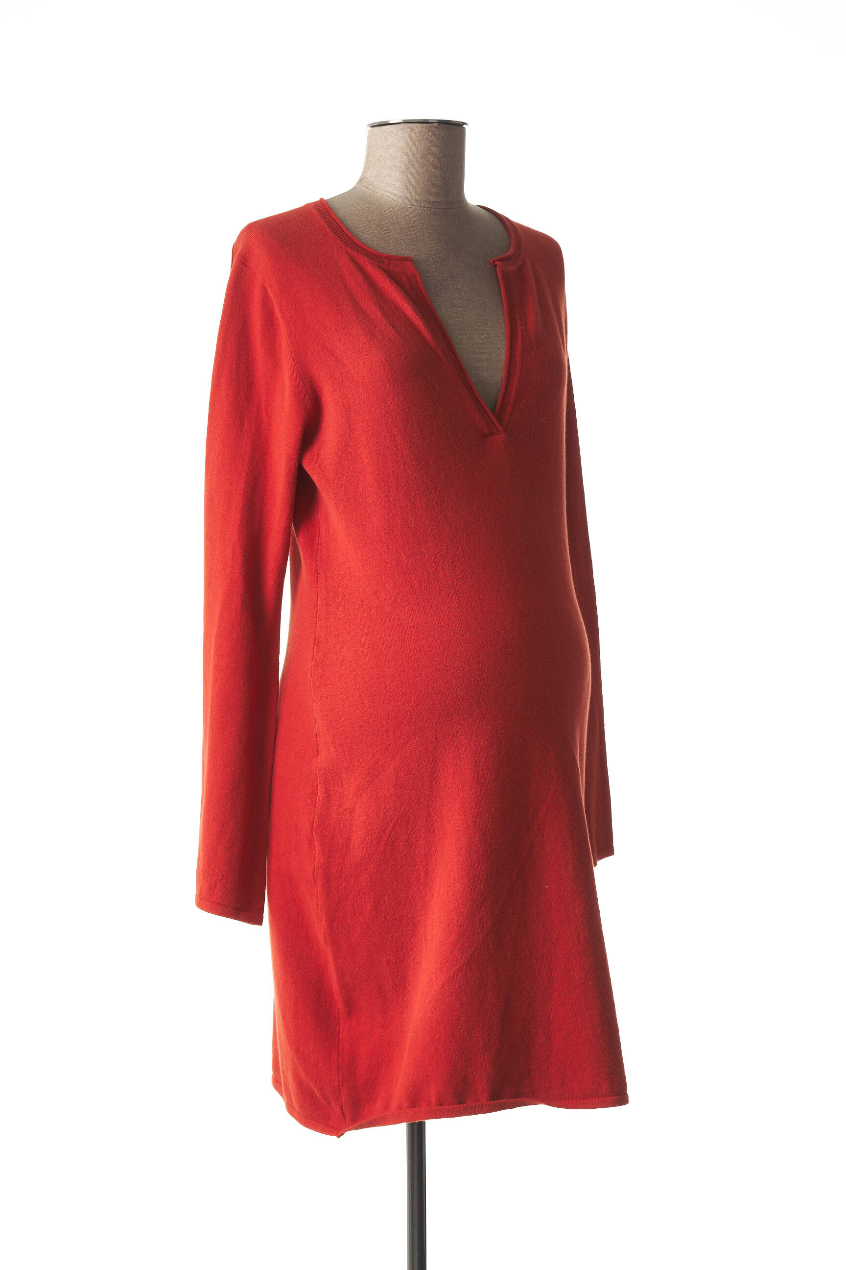 Queen Mum Robes Maternite Femme couleur orange