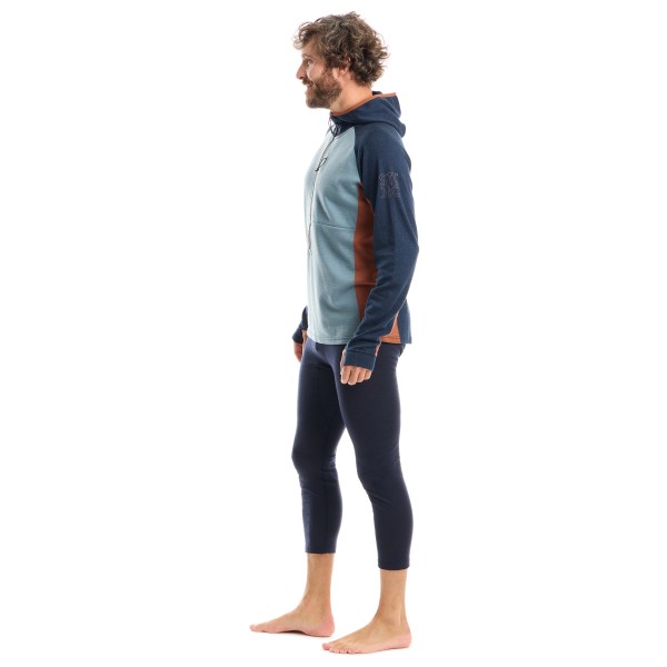 Stoic - Merino260 StadjanSt. 3/4 Zip w. Hood - Merinohoodie