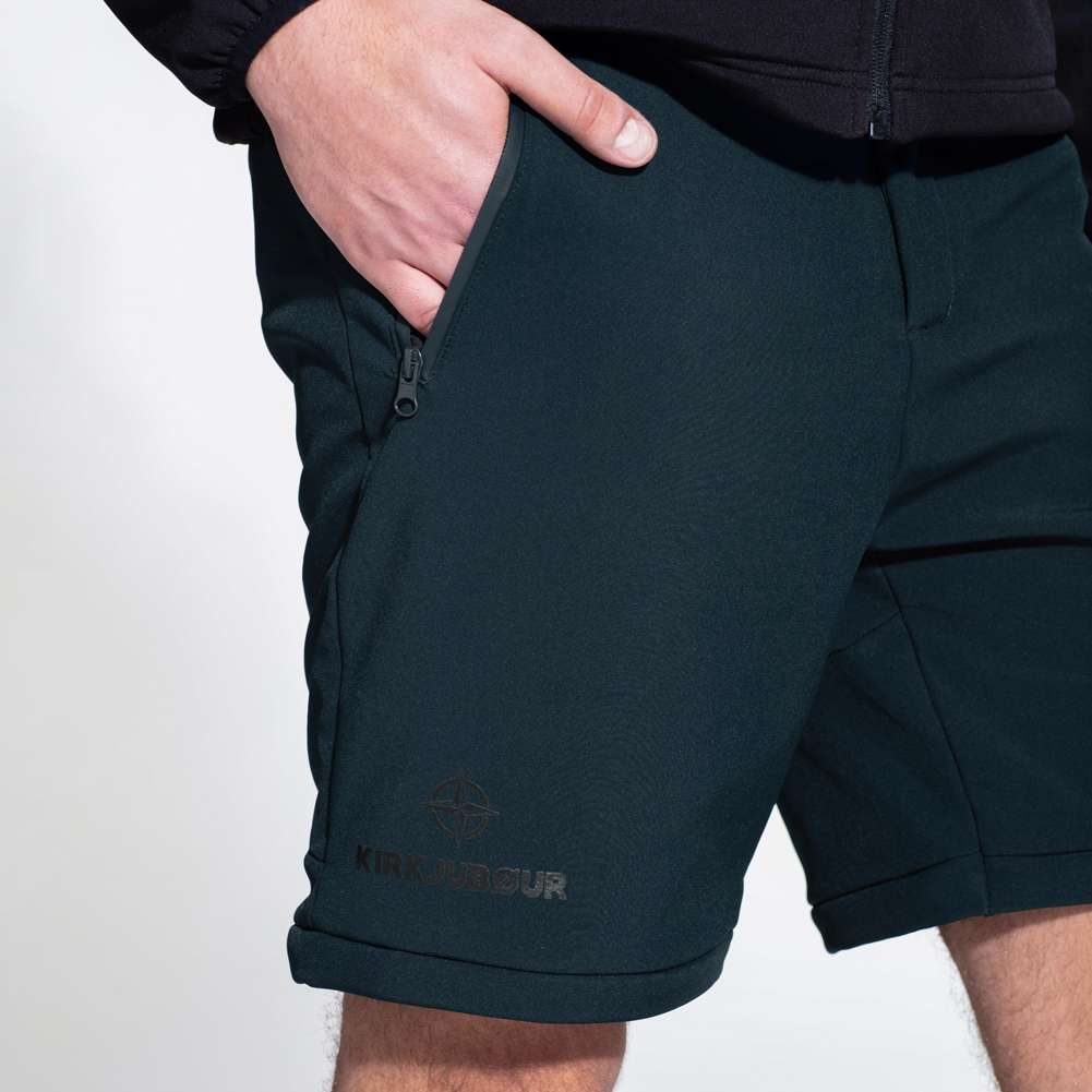 KIRKJUBØUR® Zip-Off Herren 2-in-1 Trekking Wanderhose navy