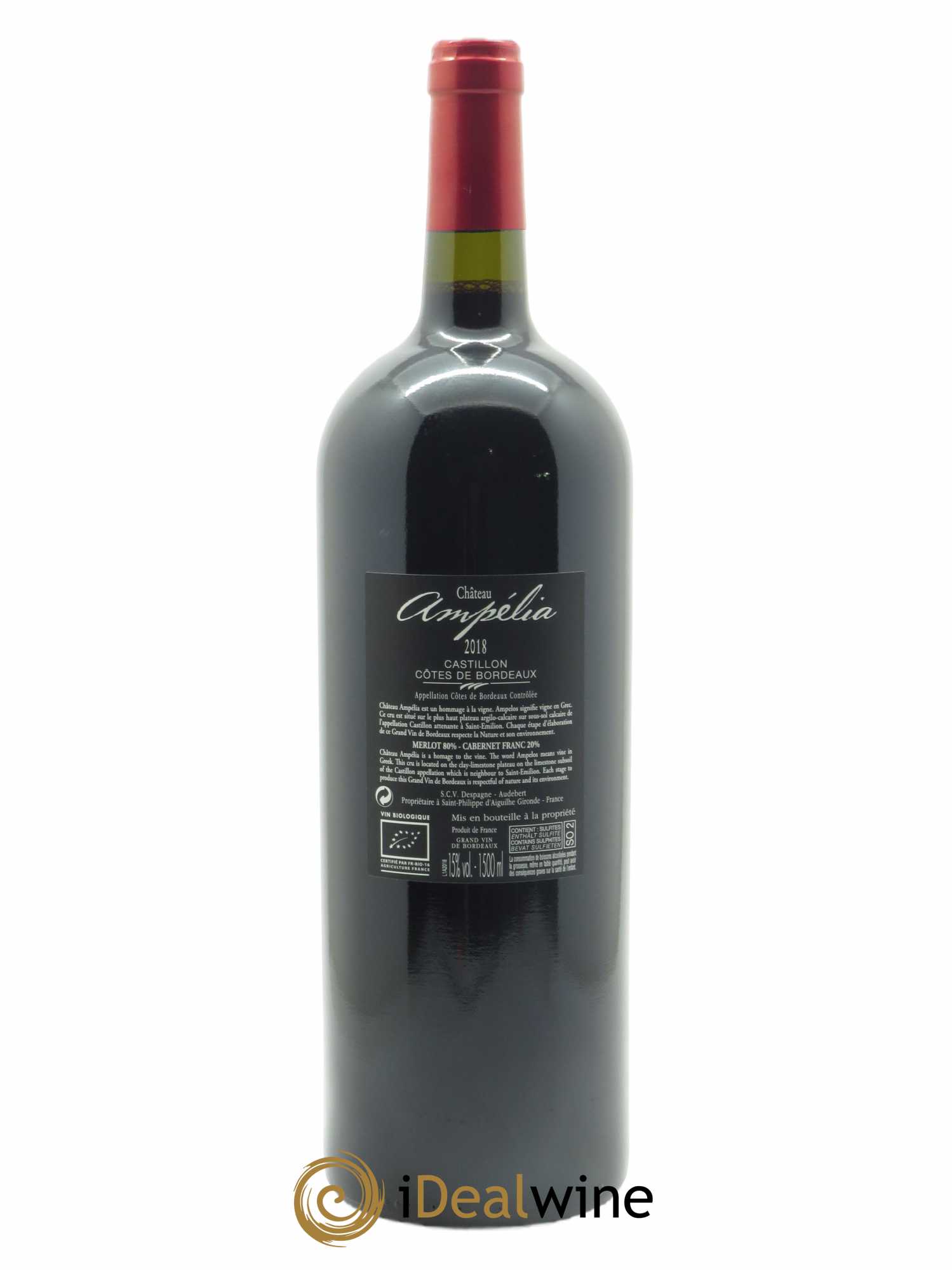 Château Ampélia  2018 - Lot de 1 Magnum