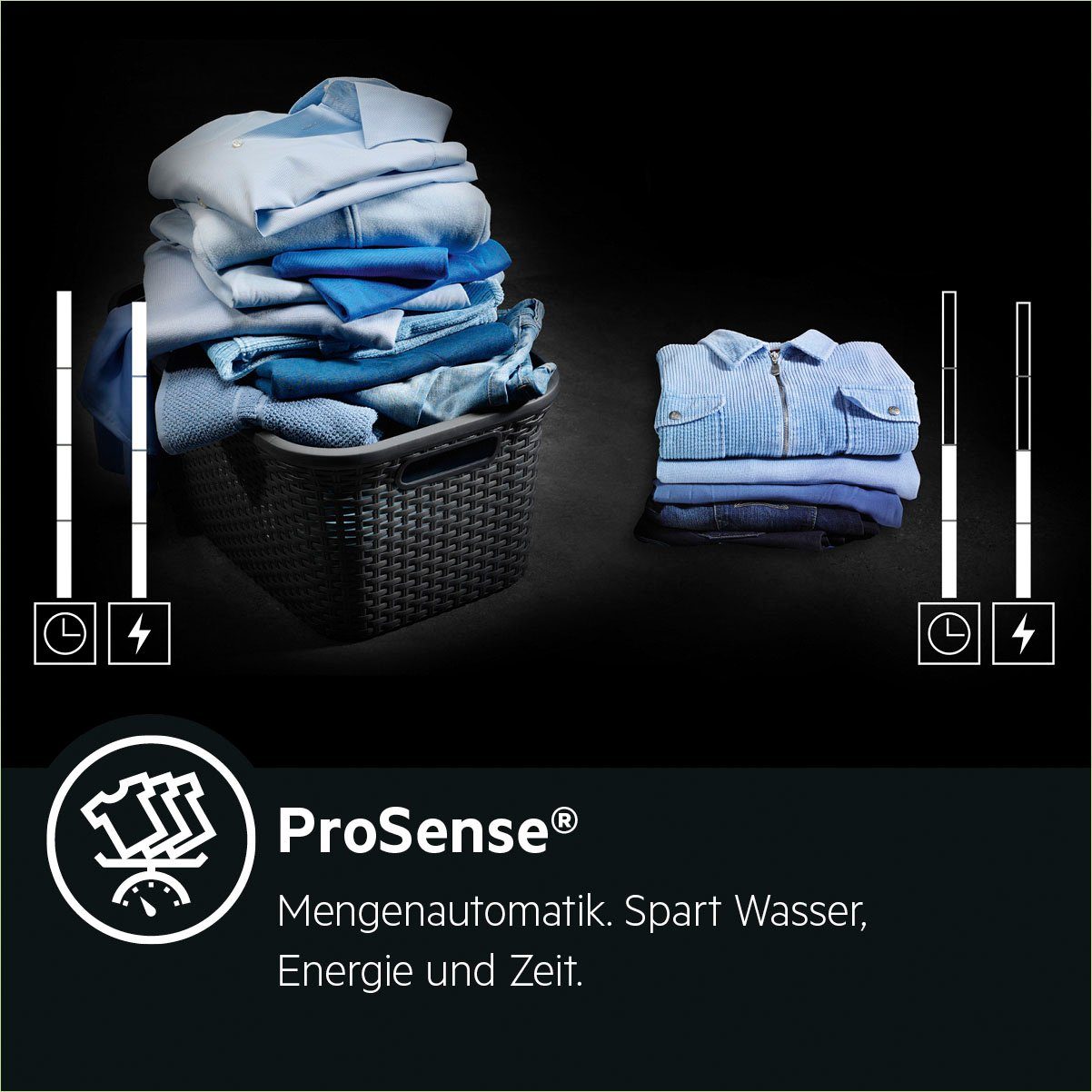 AEG Waschmaschine Serie 6000 L6FB480FL, 8 kg, 1400 U/min, Hygiene-/ Anti-Allergie Programm mit Dampf