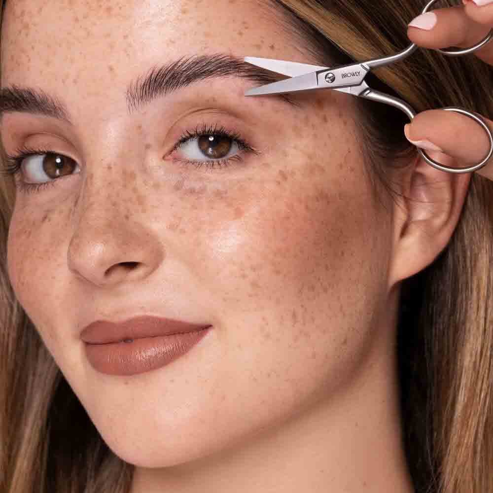 BROWLY Augenbrauen Accessoires Augenbrauenschere
