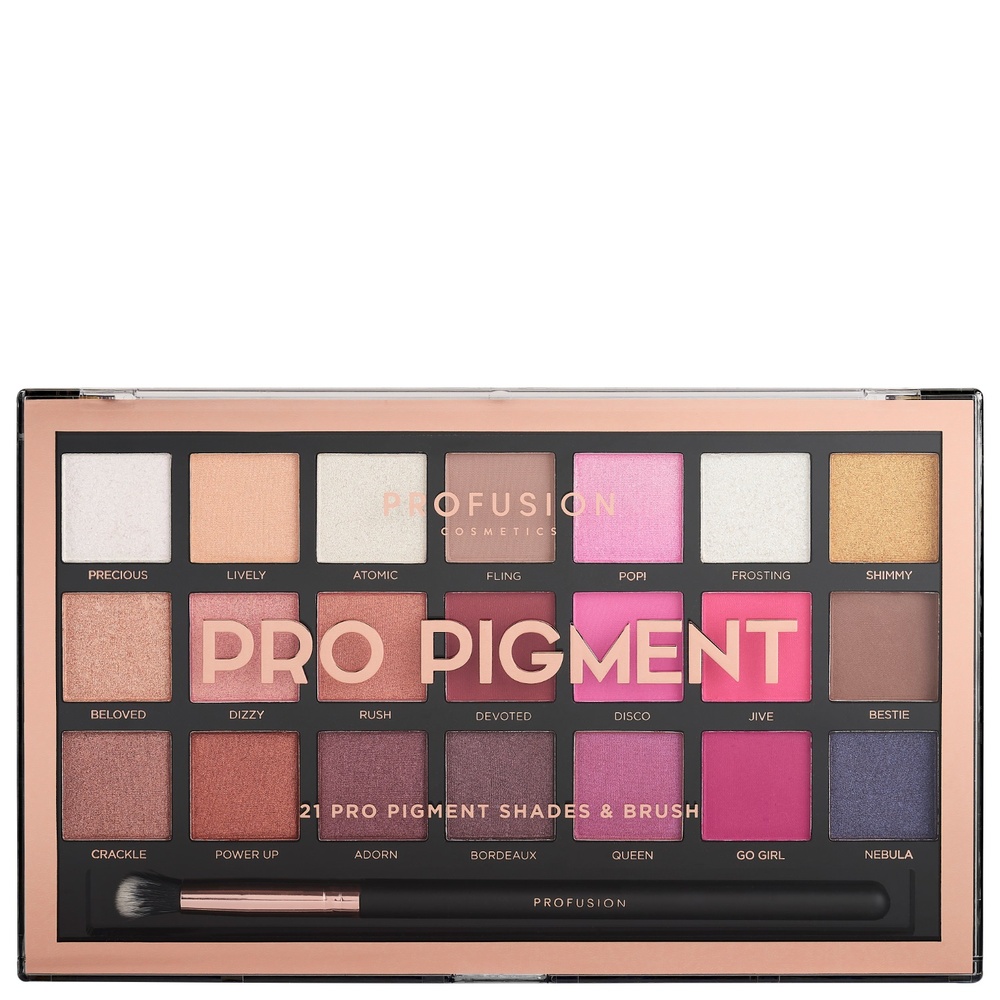 Profusion Cosmetics Palette Yeux 21 Pro Pigment Palette de maquillage