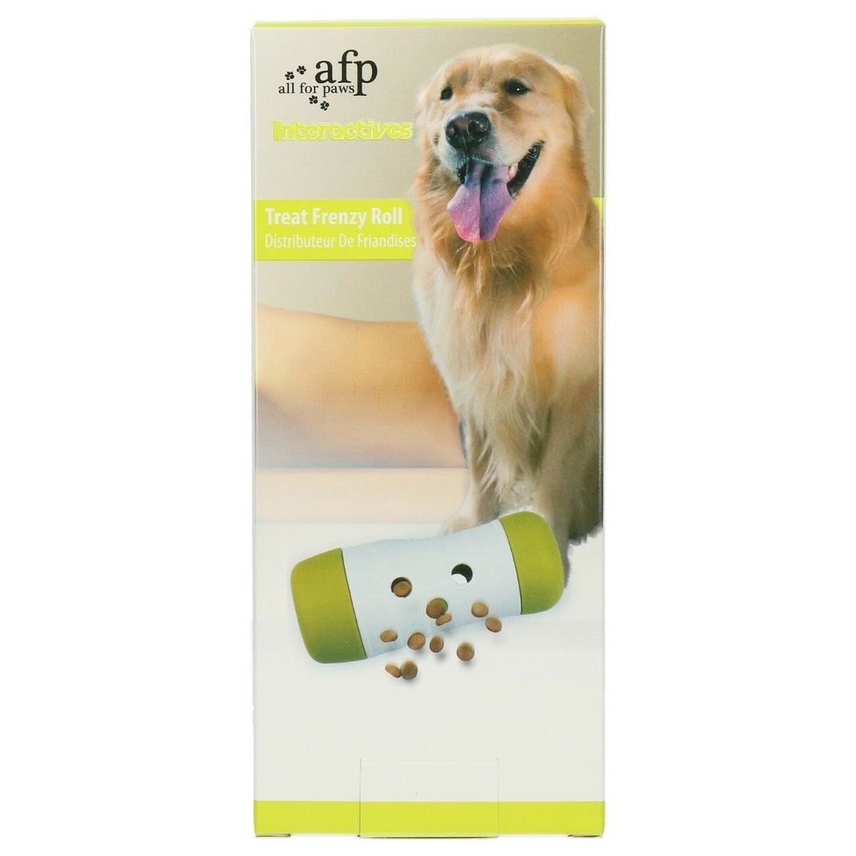 afp Hunde-Futterspender Interactive Treat Frenzy Roll Interaktiver Leckerli-Spender Futterspender