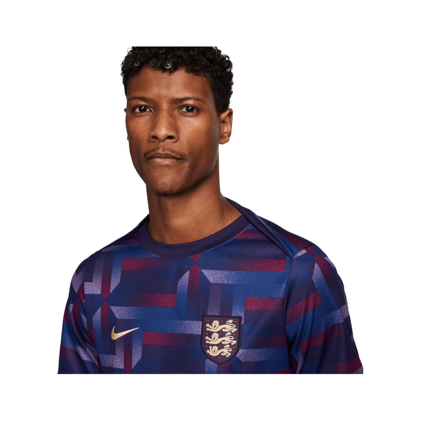 Nike England Prematch Shirt EM 2024 Lila F555