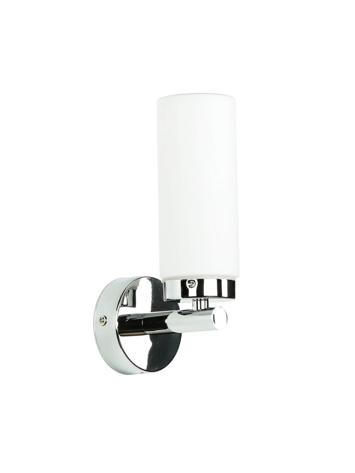 Licht-Erlebnisse Wandlampe in Chrom Weiß günstig kaufen onesize