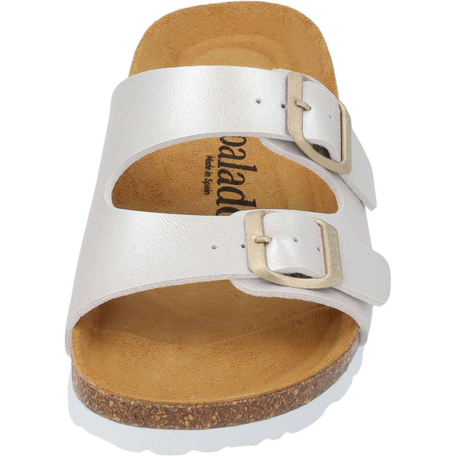 Palado Milos Metallic, Pantoletten, Damen, silber metalic