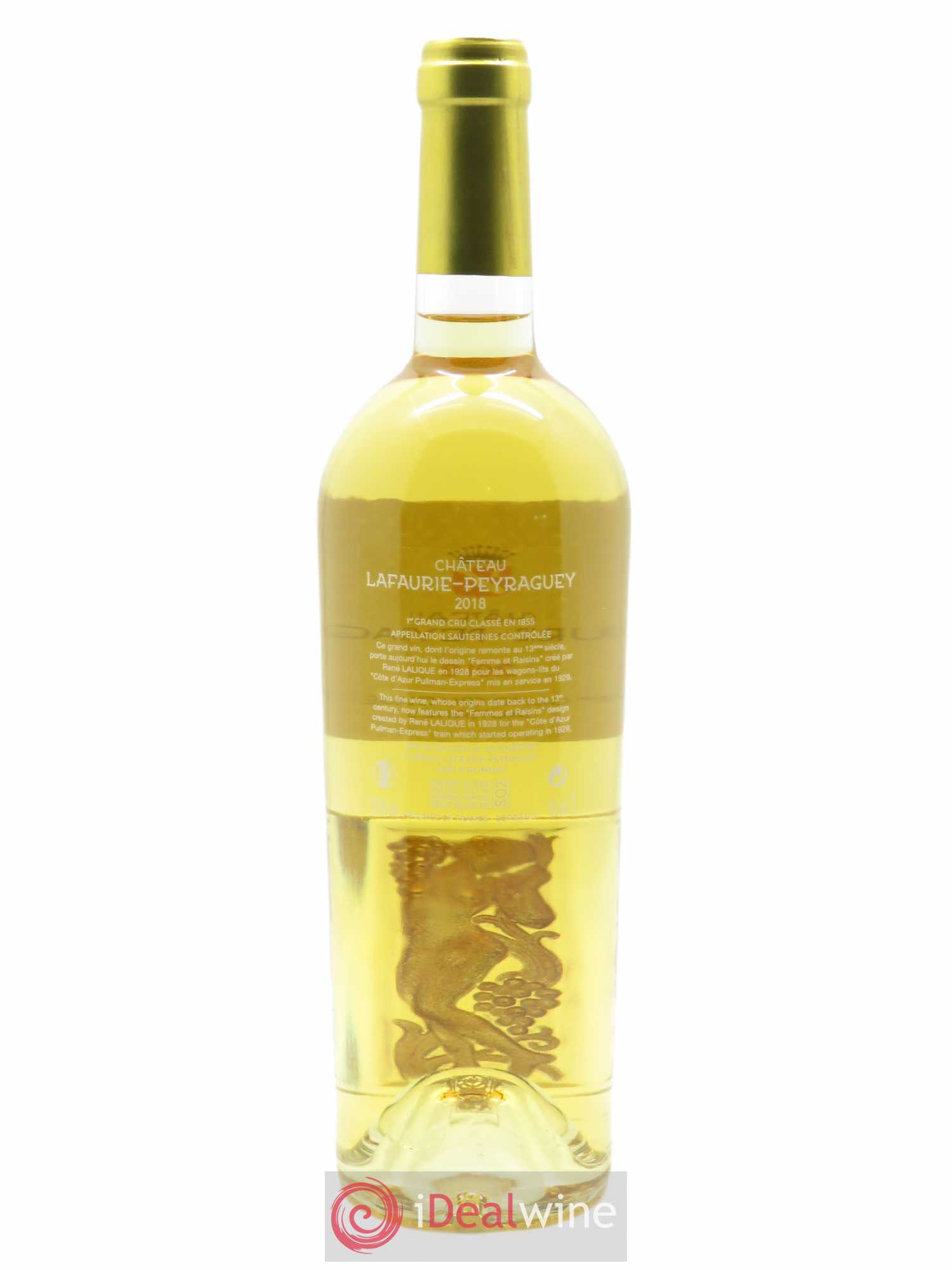 Château Lafaurie Peyraguey Golden Edition  2018 - Lot de 1 Bouteille
