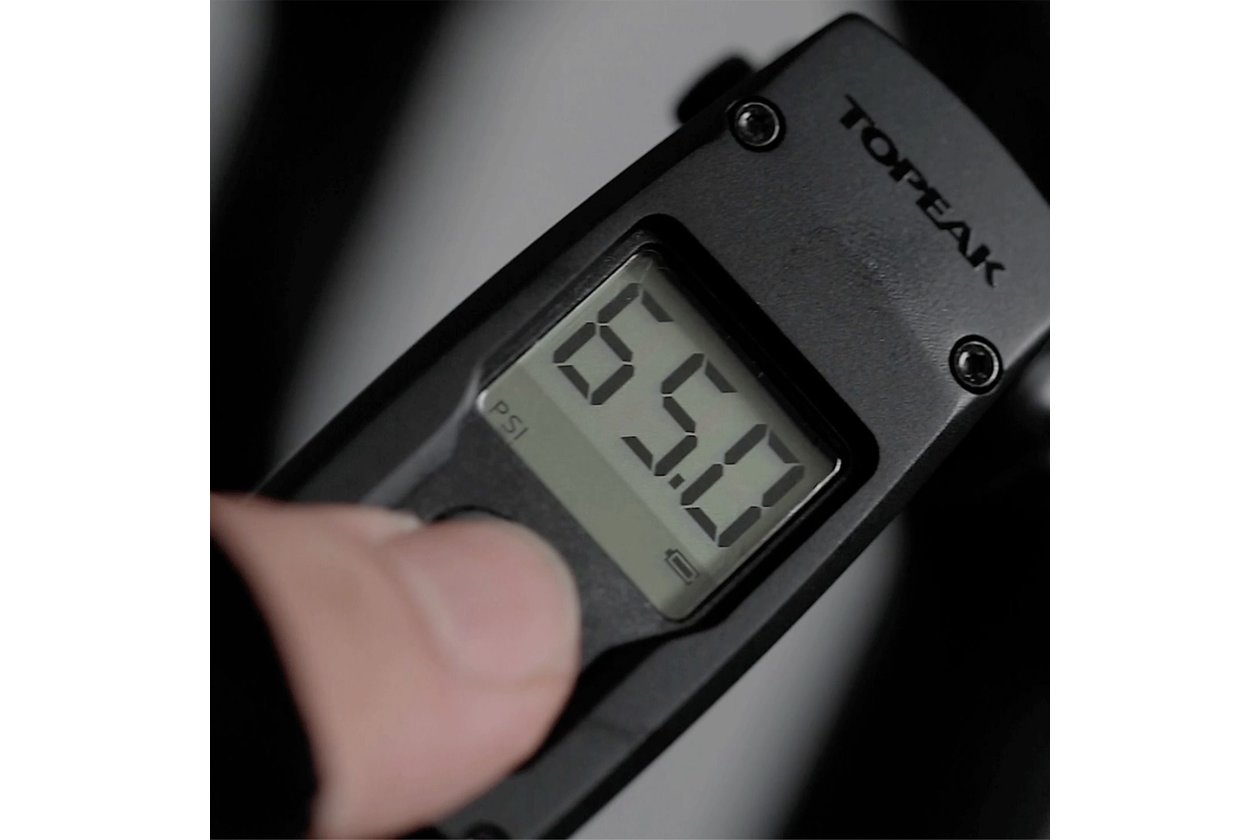 Topeak Pocket Shock Digital Gabel-/ Du00e4mpferpumpe