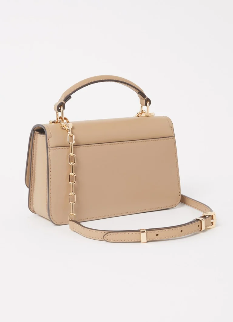 Michael Kors Delancey Small leather shoulder bag with detachable shoulder strap