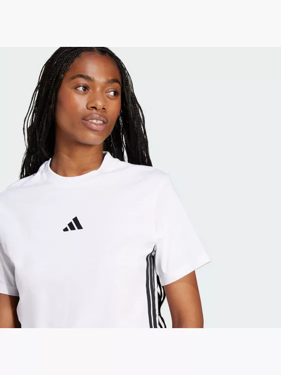 adidas Essentials 3-Streifen Cotton T-Shirt