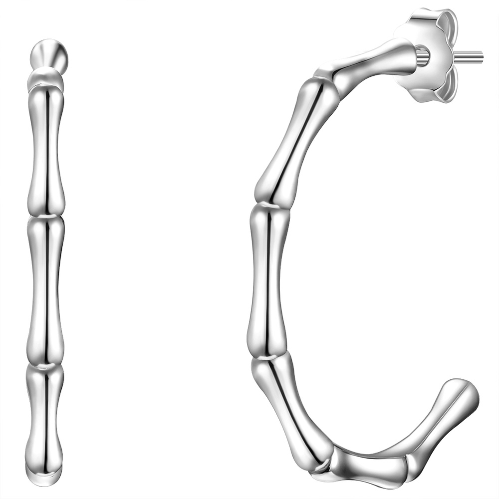 Glanzstücke München Créoles en argent Argent sterling en Argent Boucles d'oreilles
