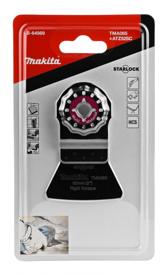 Makita Zubehör B-64989 TMA065 Schabersägeblatt 52 x 26 mm