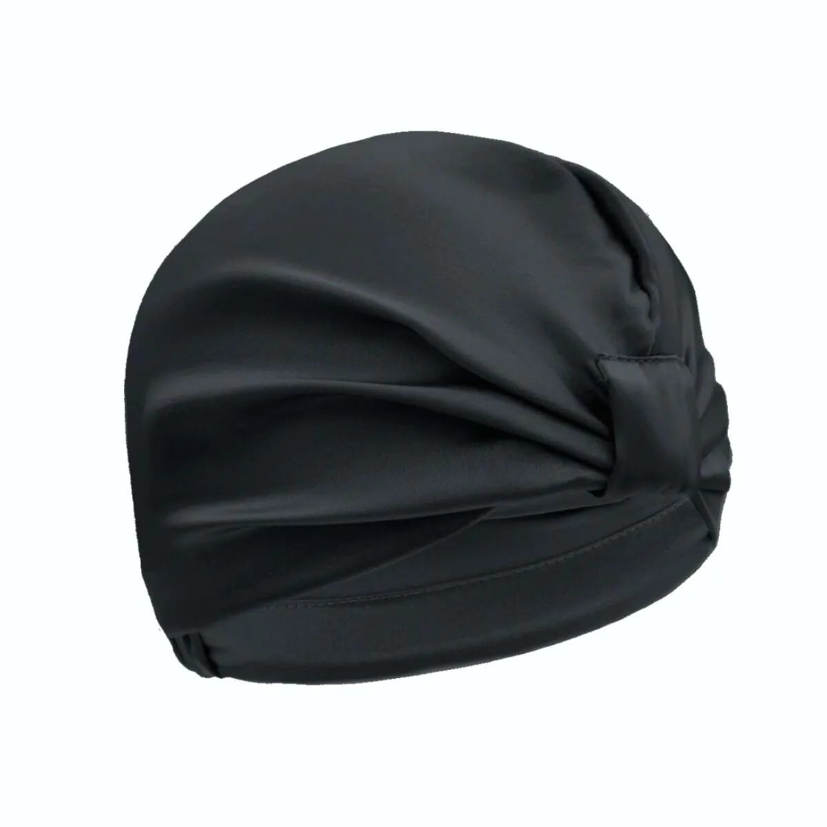 Crni turban od svilene dlake Cat&Cat