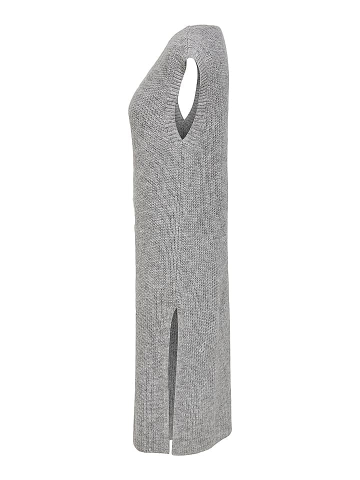 ONLY Strickkleid in Grau günstig kaufen M
