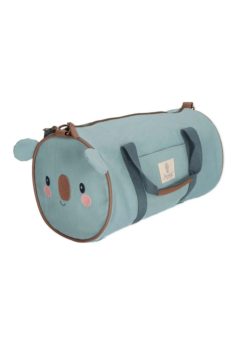 Kinder Reisetasche Kalla in Blau mit 3D-Ohren