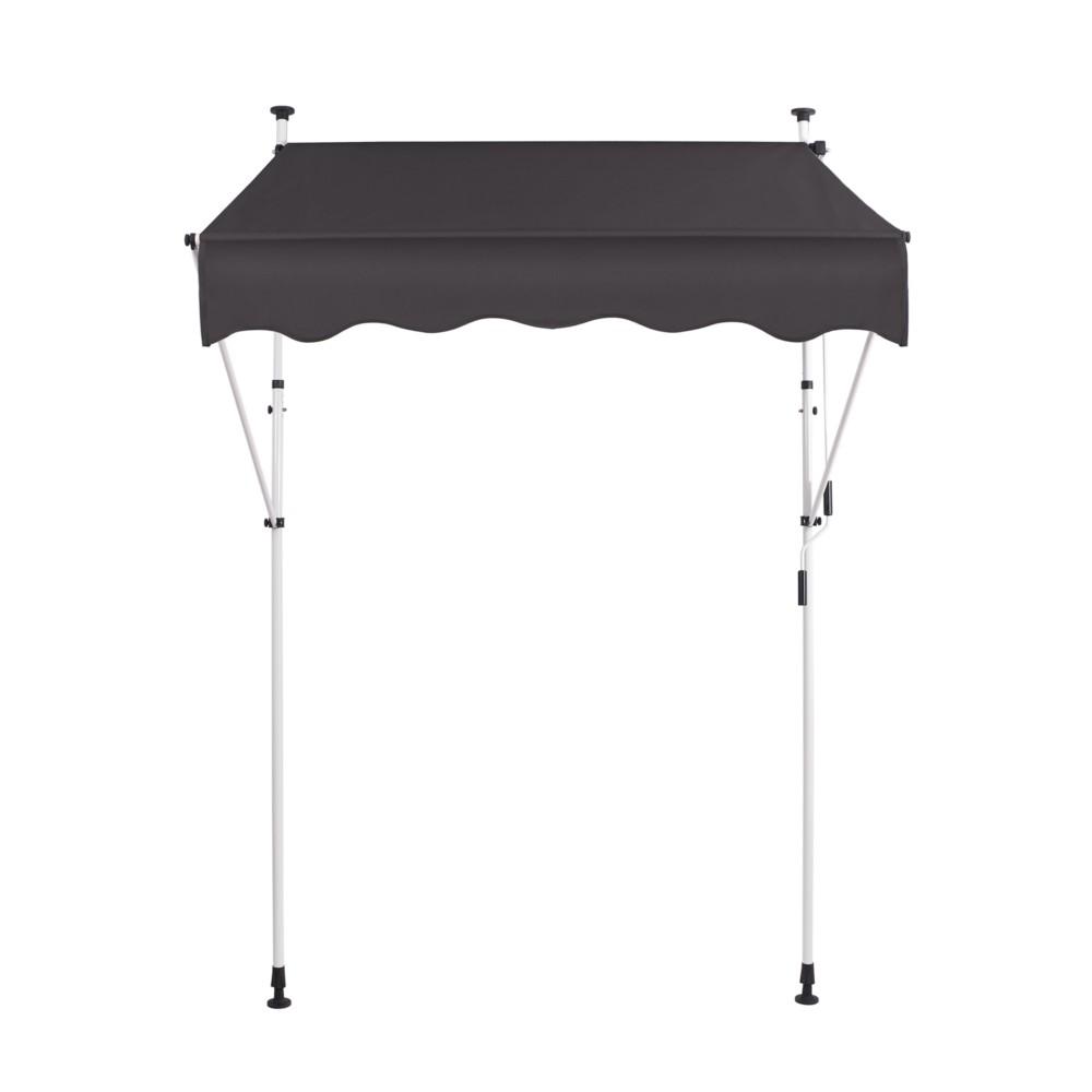 Never Indoor Terrassenmarkise 250 x 120 cm grau