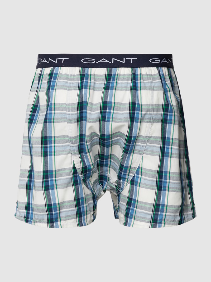 Boxershorts mit elastischem Logo-Bund im 2er-Pack in blau