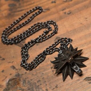Witcher Wild Hunt Medallion und Kette