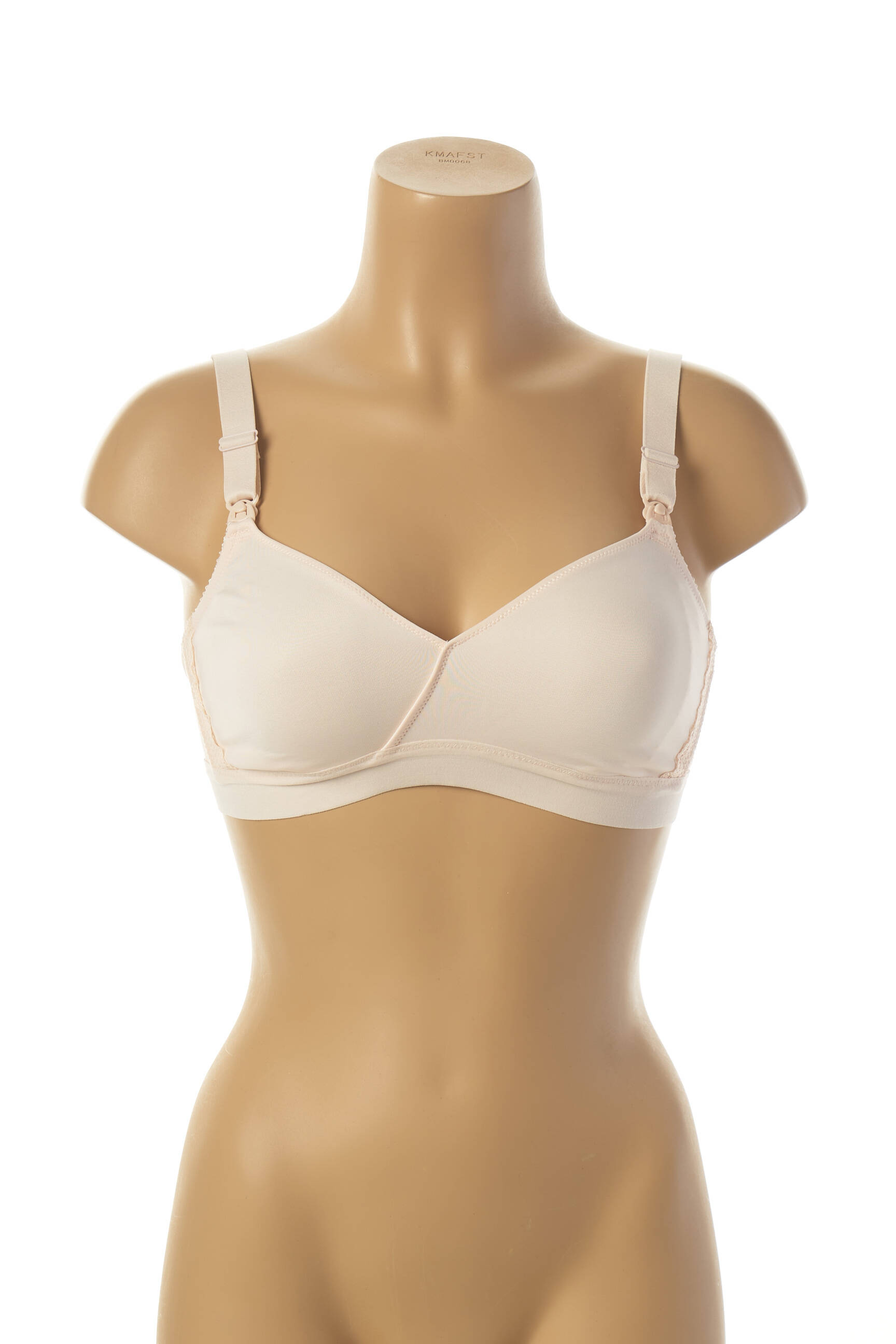 Cache Coeur Lingerie Maternite Femme couleur beige
