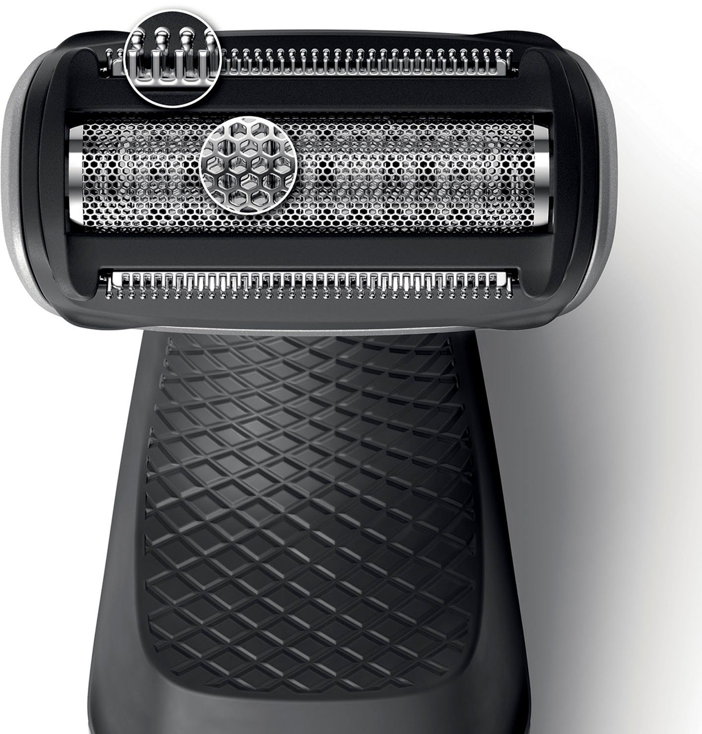 Philips Elektrokörperrasierer Series 3000 BG3015/15, Aufsätze: 3, Langhaartrimmer, Bodygroom