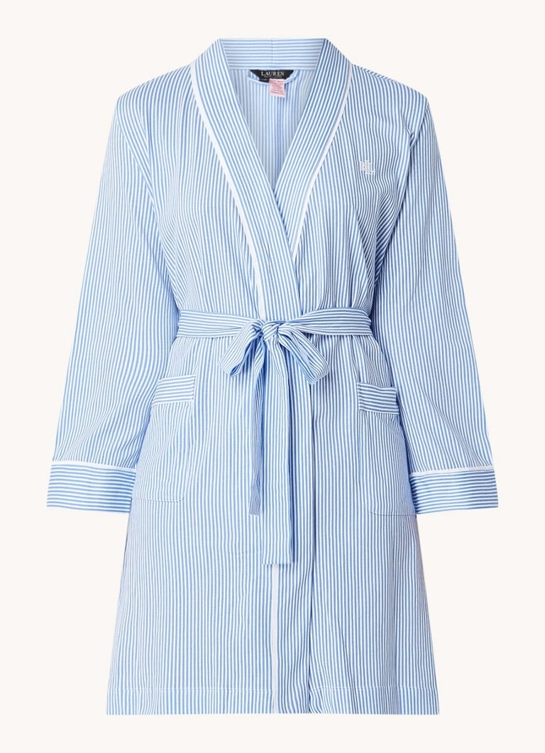 Κιμονό Ralph Lauren με ριγέ τύπωμα και τσέπες με μπαλώματα.