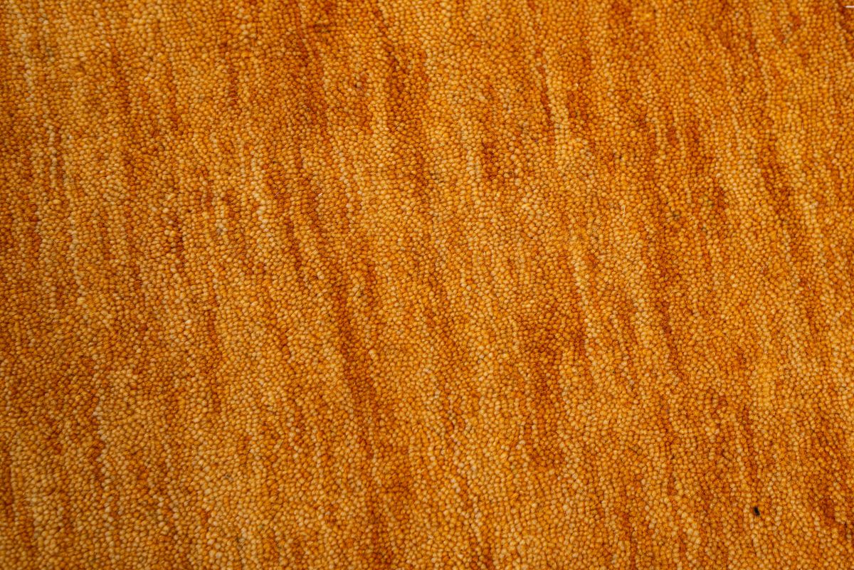 Teppich aus Indien Holi uni Gold 60 x 090 cm