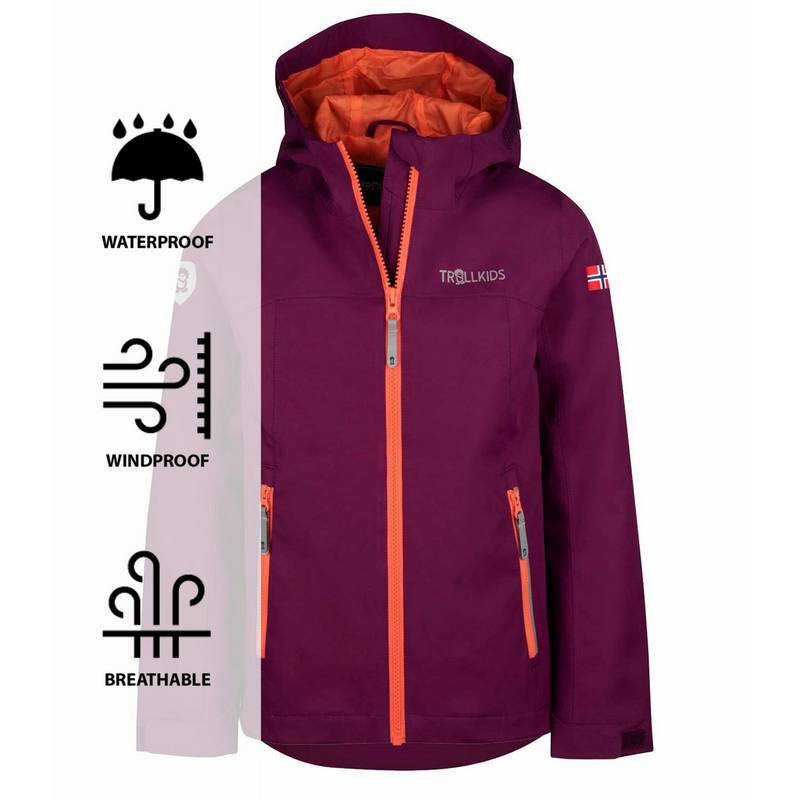 Trollkids Telemark Fahrradjacke Kinder