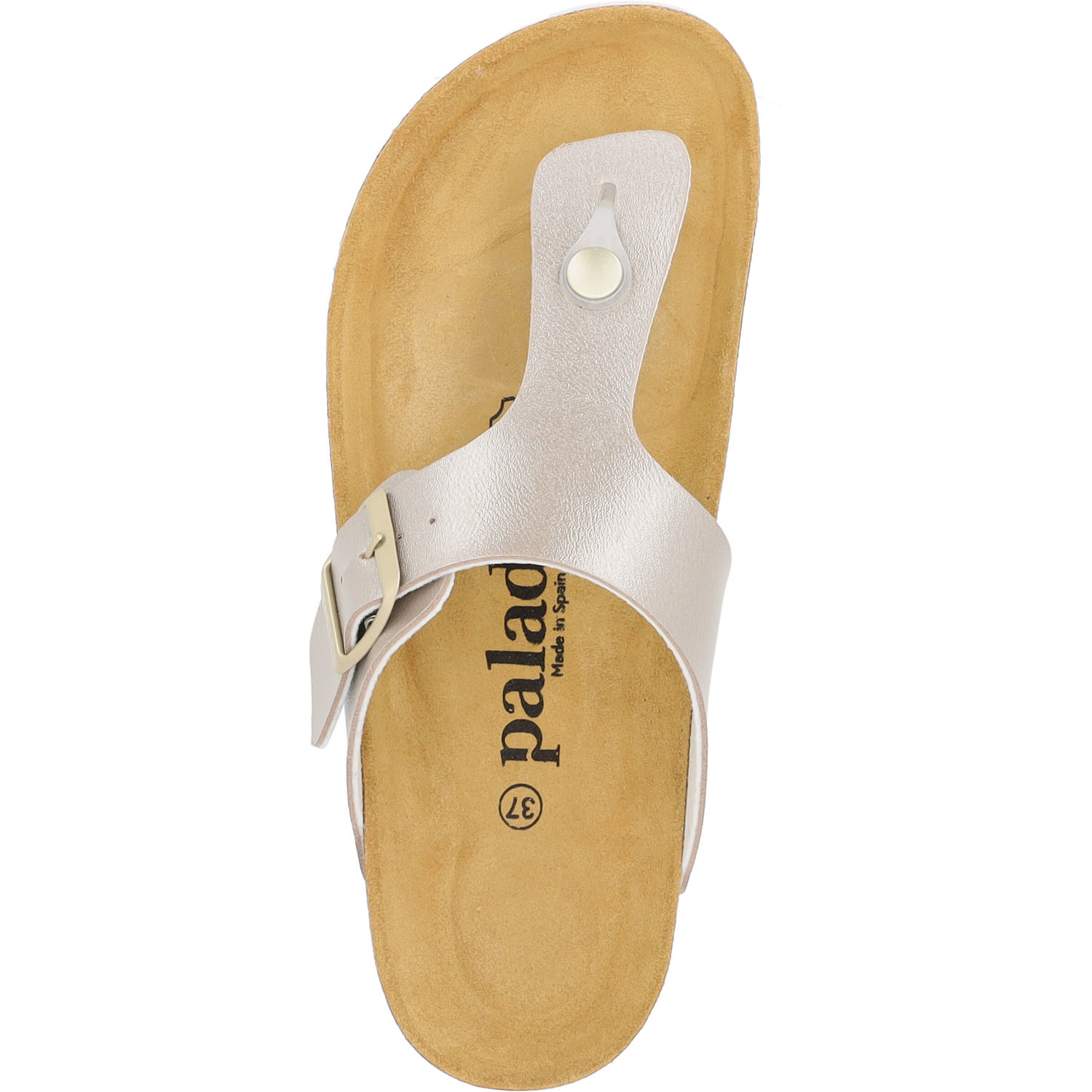Palado Kos PL Metallic, Zehentrenner, Damen, Beige
