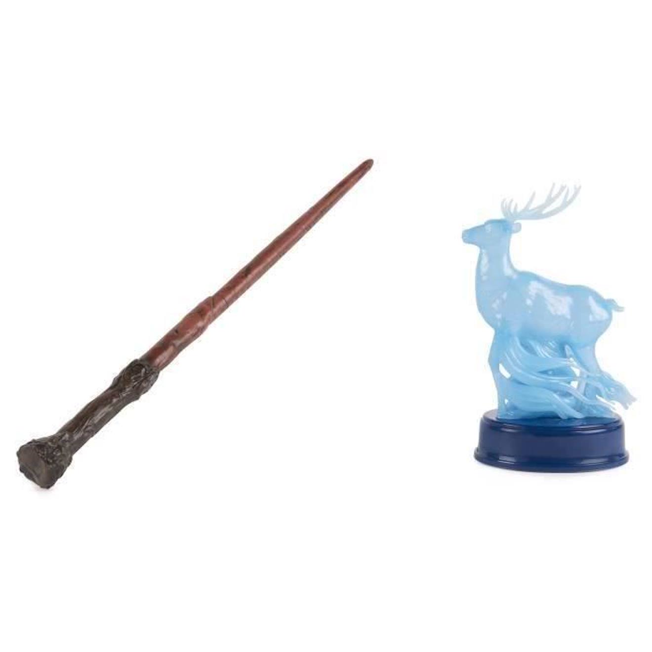 BAGUETTE MAGIQUE COLLECTOR PATRONUS HARRY POTTER Wizarding World bleu