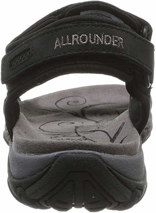 MEPHISTO Komfort Sandalen schwarz