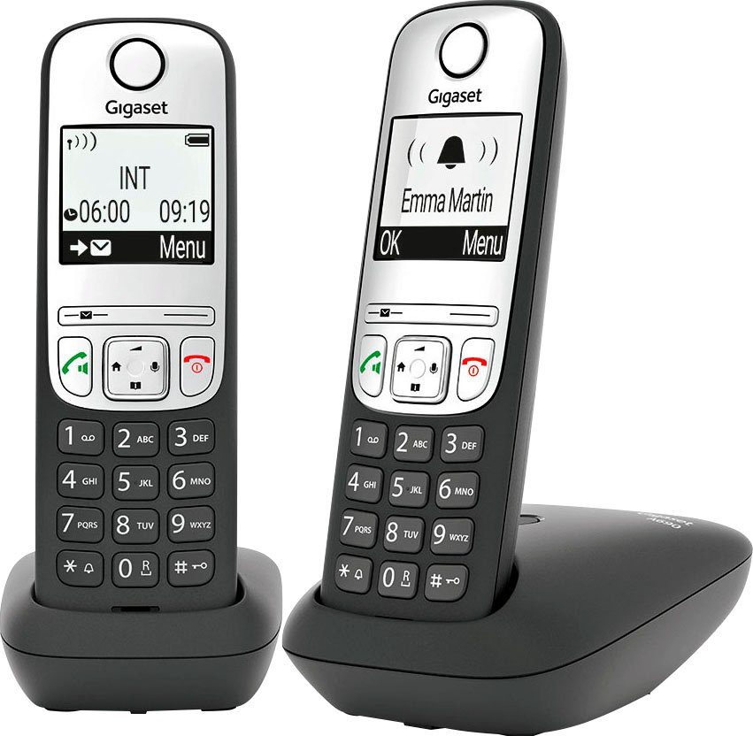 Gigaset A690 Duo Schnurloses DECT-Telefon (Mobilteile: 2)