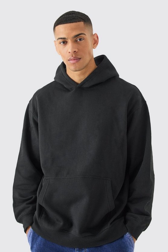 Oversize Worldwide Hoodie mit Totenkopf-Print