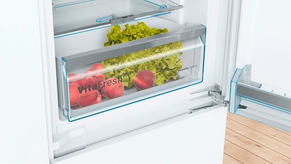 BOSCH Einbaukühlgefrierkombination 6 KIN86AFF0, 177,2 cm hoch, 55,8 cm breit