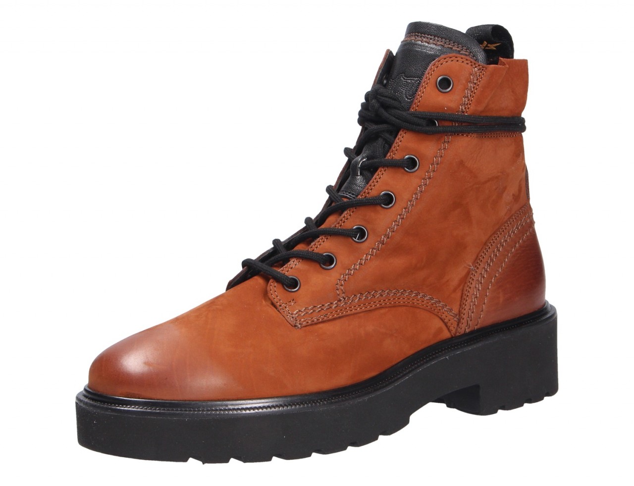 PAUL GREEN Stiefeletten braun Schnürbootie