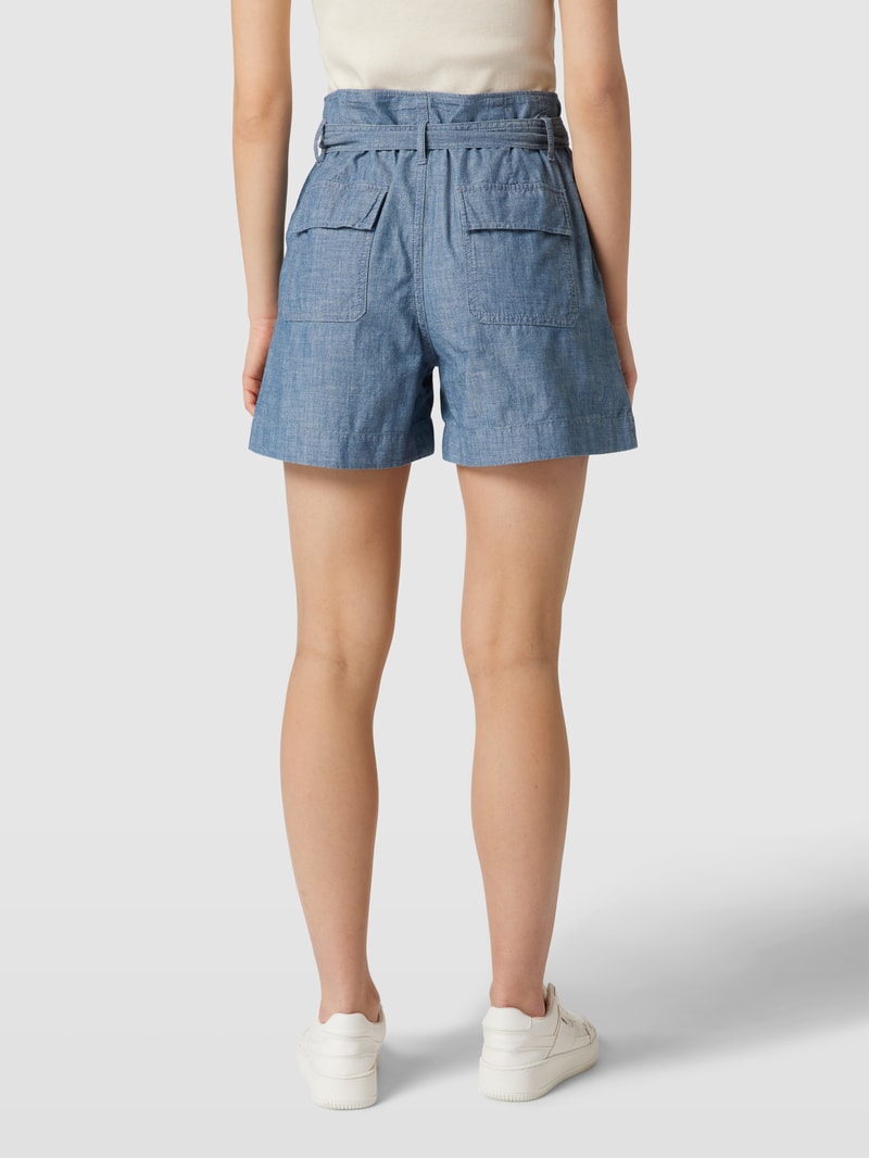 Shorts mit Eingrifftaschen Modell 'DAVIANA' in jeans
