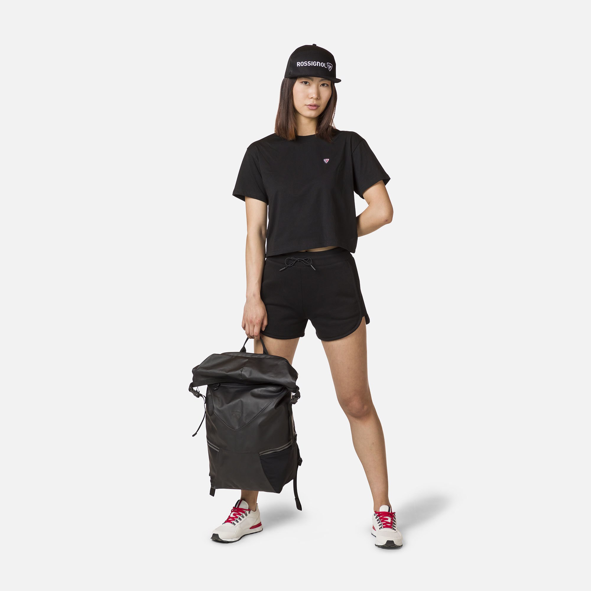 Short confortable en coton femme