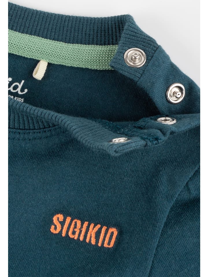 Sigikid T-Shirt welcome to the jungle in Blau günstig kaufen