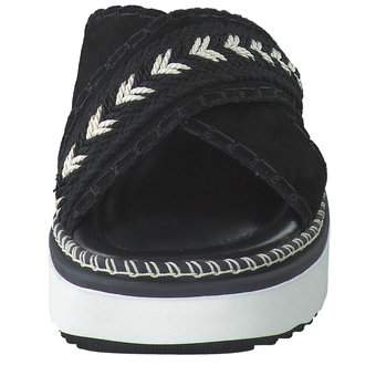 Tamaris Pantolette in schwarz