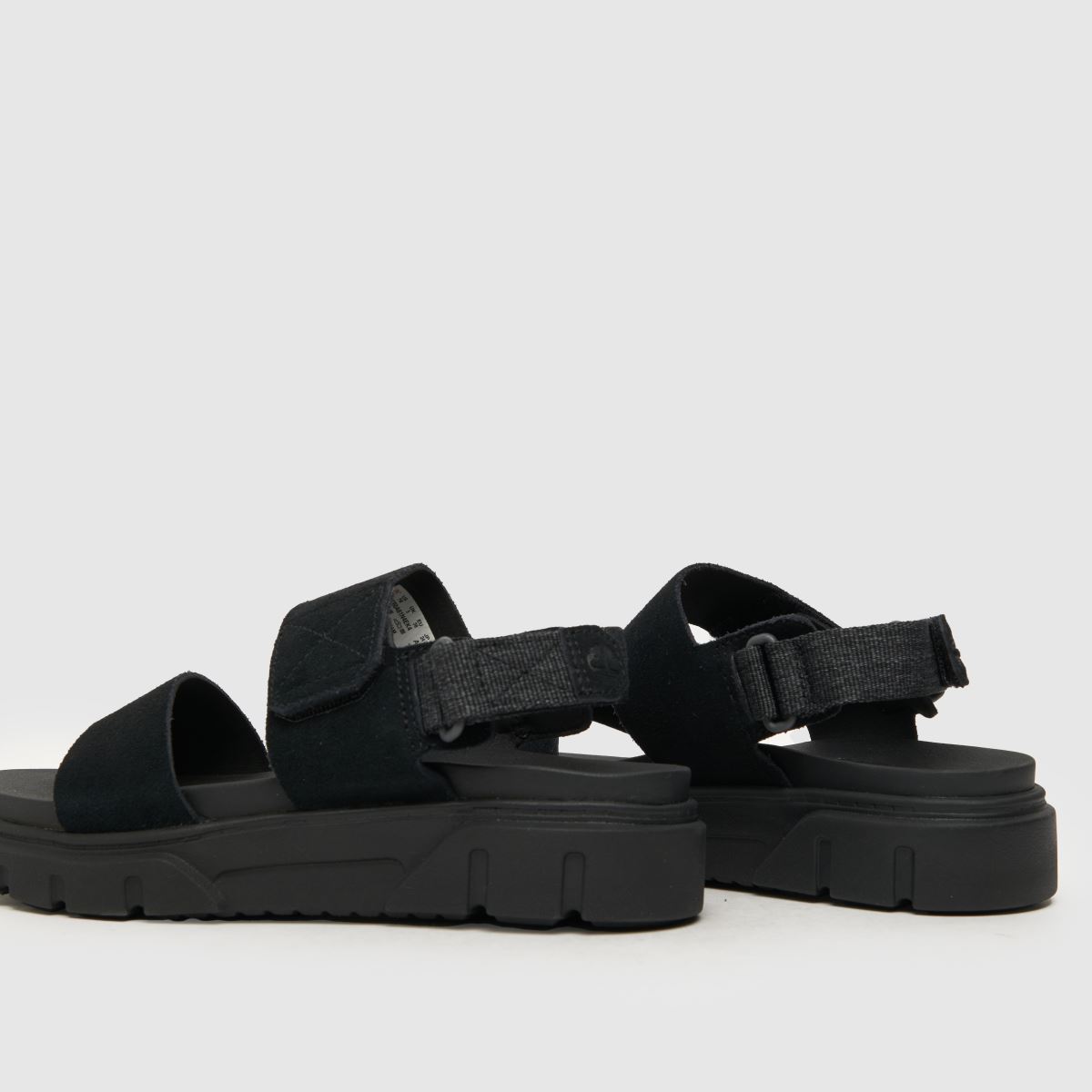 Timberland – Svarta sandaler i grått