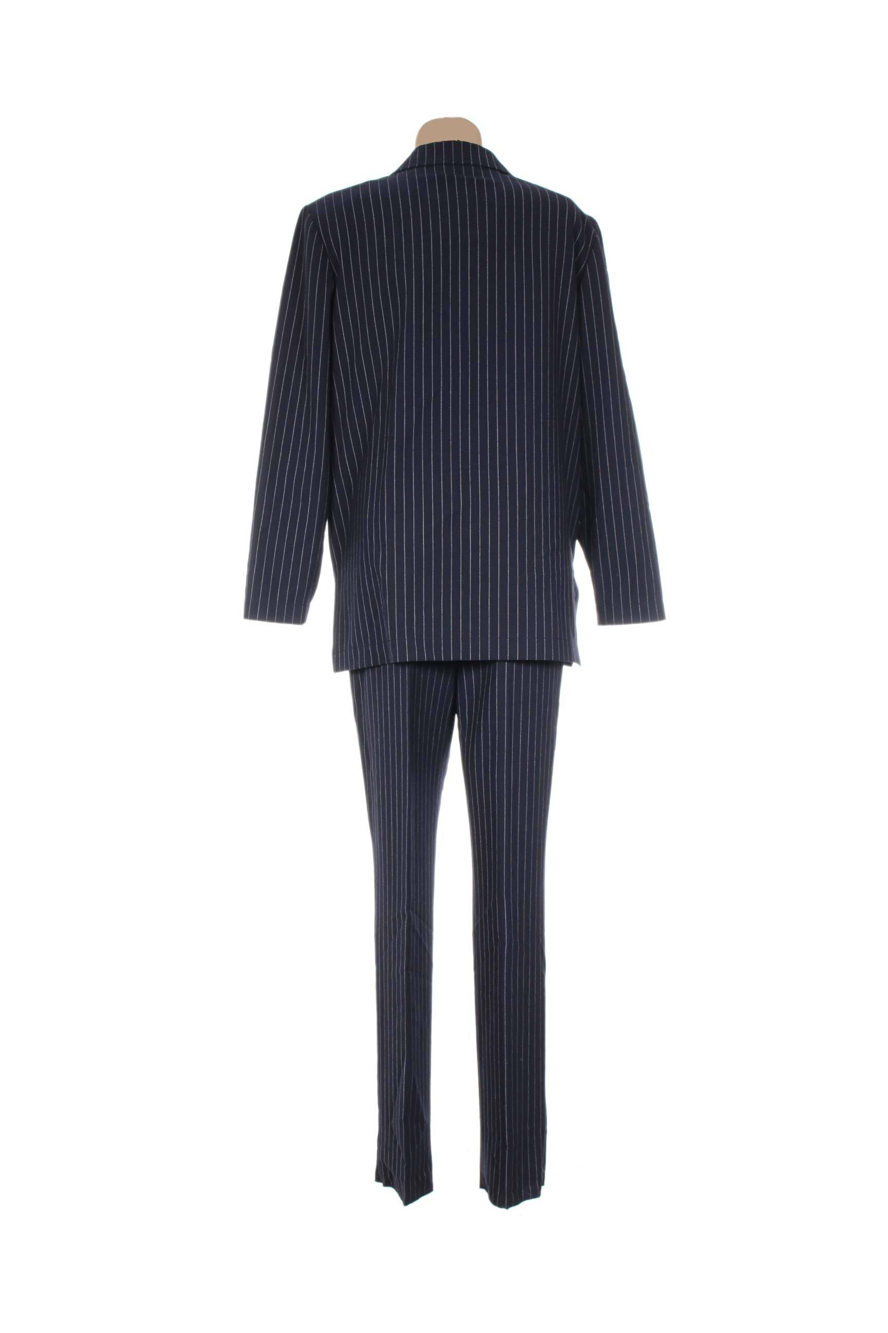Marcelle Griffon Pantalon Veste Femme couleur bleu