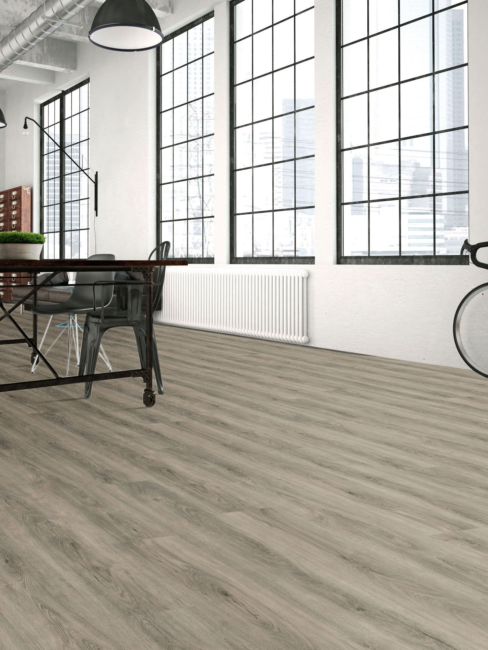 Silent Wood XL Vinylboden, Grey Oak