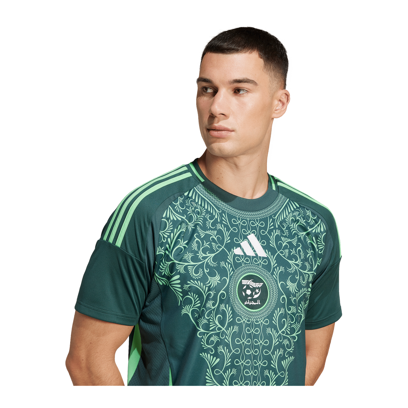 adidas Algerien Trikot Away 2024 Grün