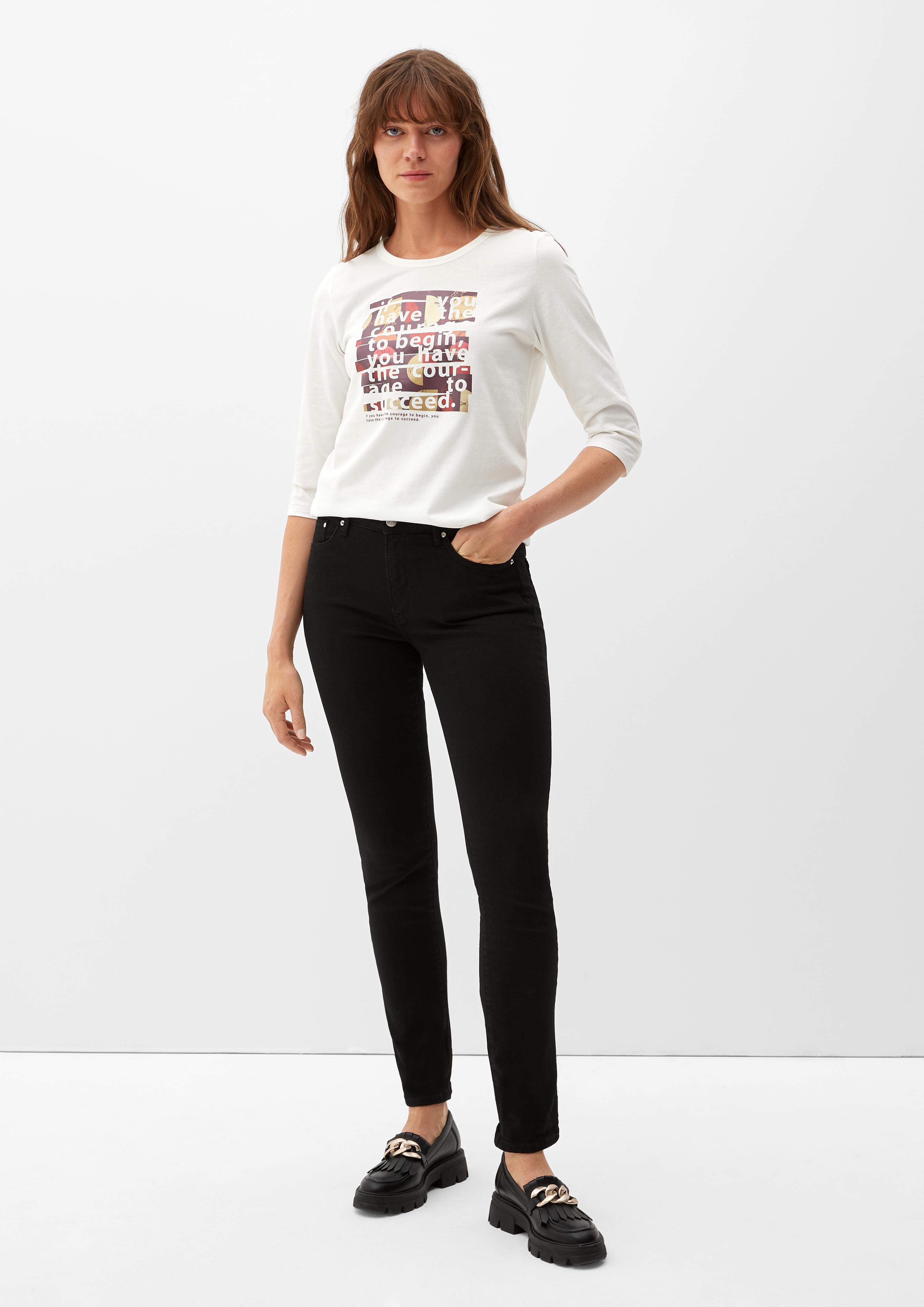 Printshirt mit 3/4-Arm  2121481-02D1