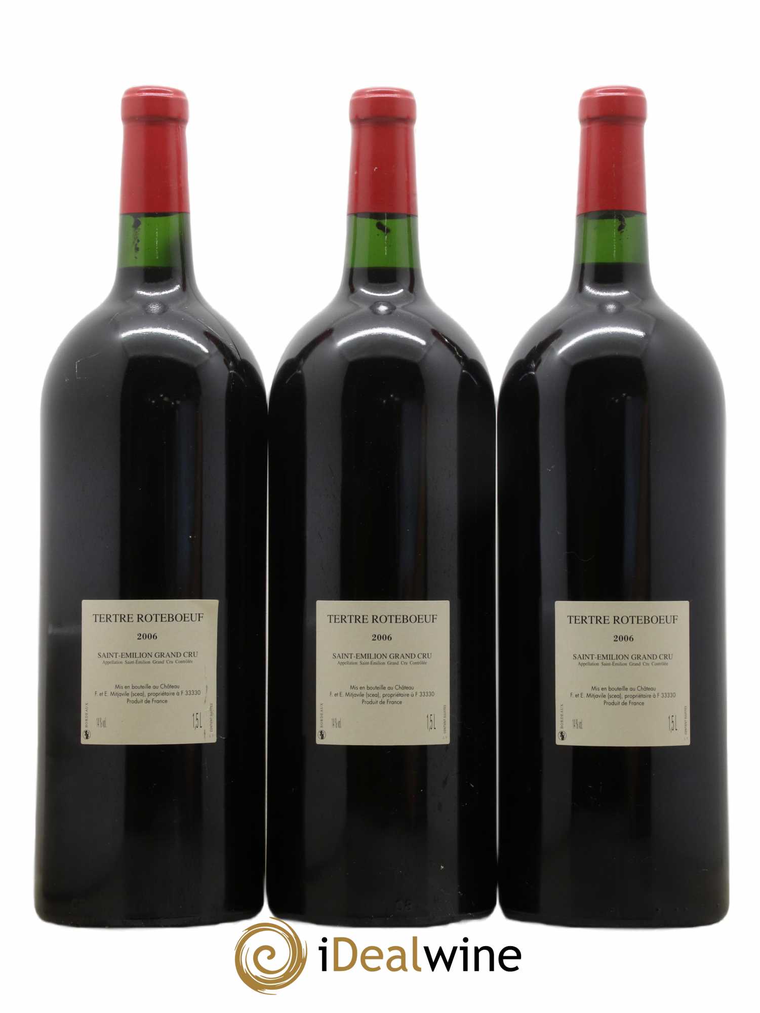 Château Tertre Roteboeuf  2006 - Lot de 3 Magnums