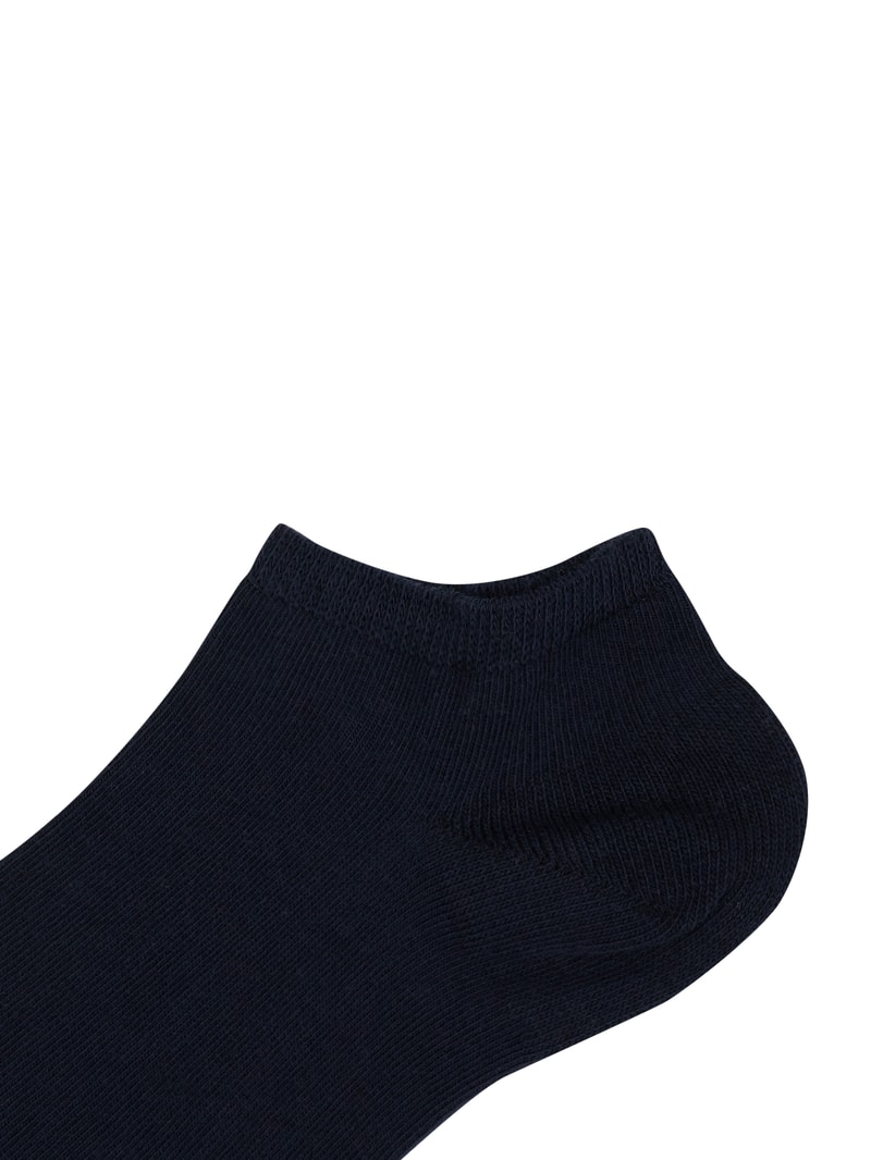 Sneakersocken mit Stretch-Anteil im 2er-Pack in marineblau